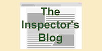 A button that links to The Inspector's Blog page