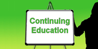 button that links to the Continuing Education page