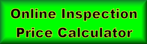 a green sign reading Online Inspection Price Calculator