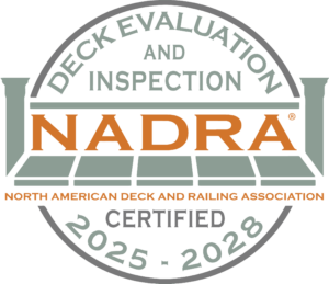 NADRA Certified Deck Inspector Badge