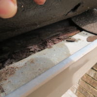 Water Damaged Roof Decking