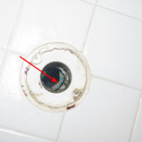 Defective Shower Drain